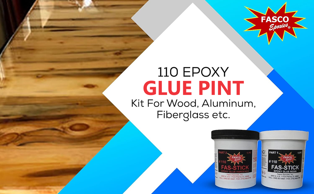 Fasco 110 Epoxy Glue Pint Kit