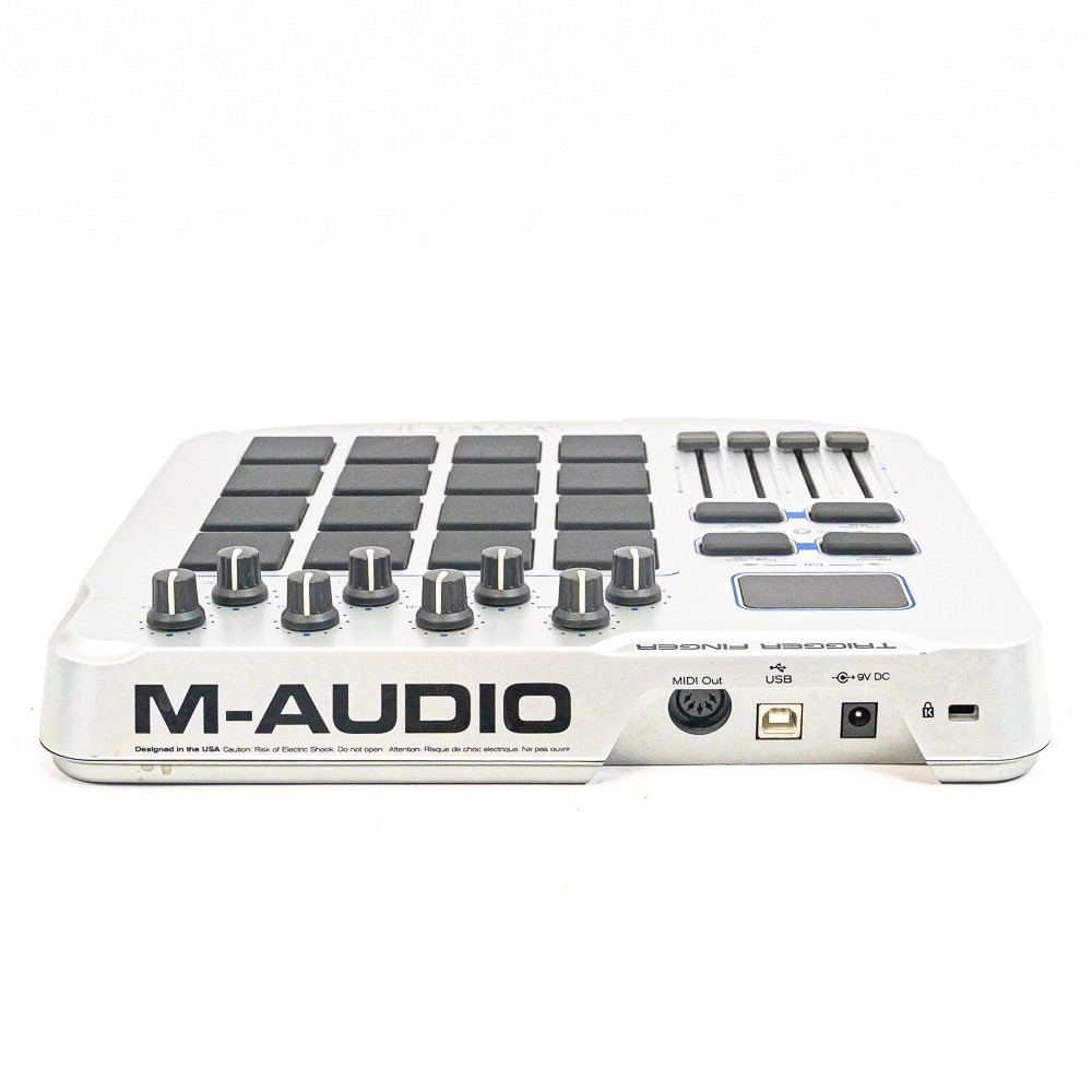 M-Audio Trigger Finger MIDI Pad Controller with Knobs & Faders – USB