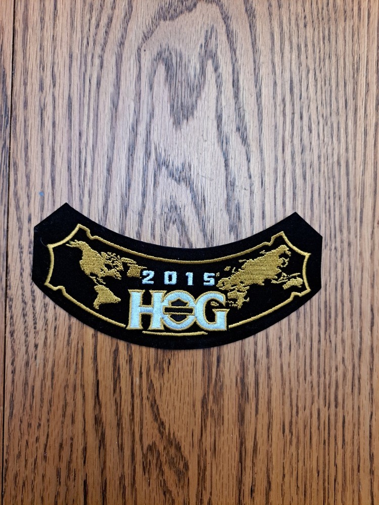 Harley Davidson Harley Owners Group HOG 2015 Patch