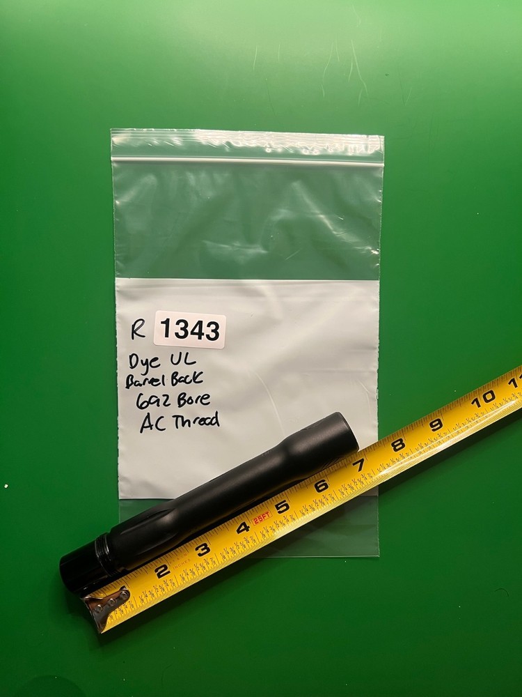 Dye UL Paintball Barrel Back 692 Bore AC Thread