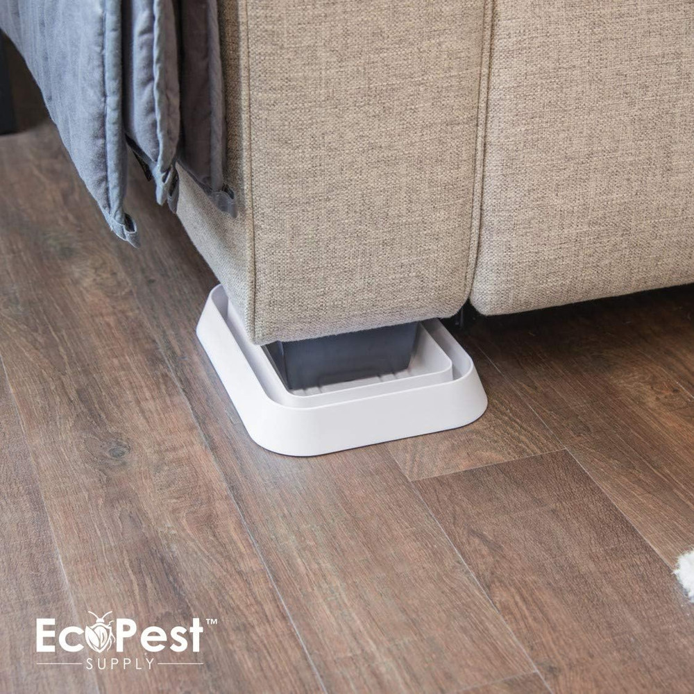 Bed Bug Interceptors – 4 Pack | Bed Bug Blocker (XL) Interceptor Traps (White) |