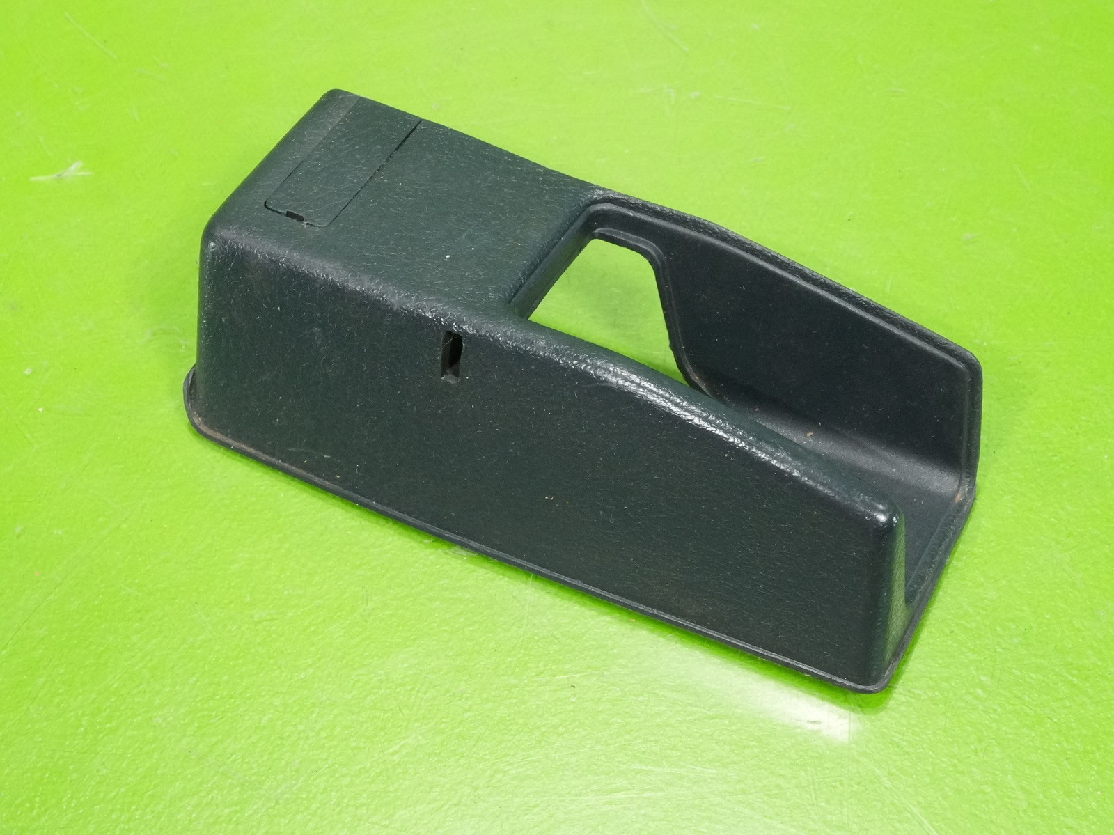 92-95 Civic OEM fuel gas tank trunk hatch popper opener cover trim panel blue