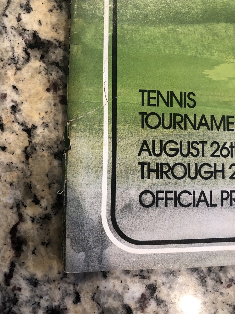 Men's Pro Tennis 1982 The Hamlet Challenge Cup Program