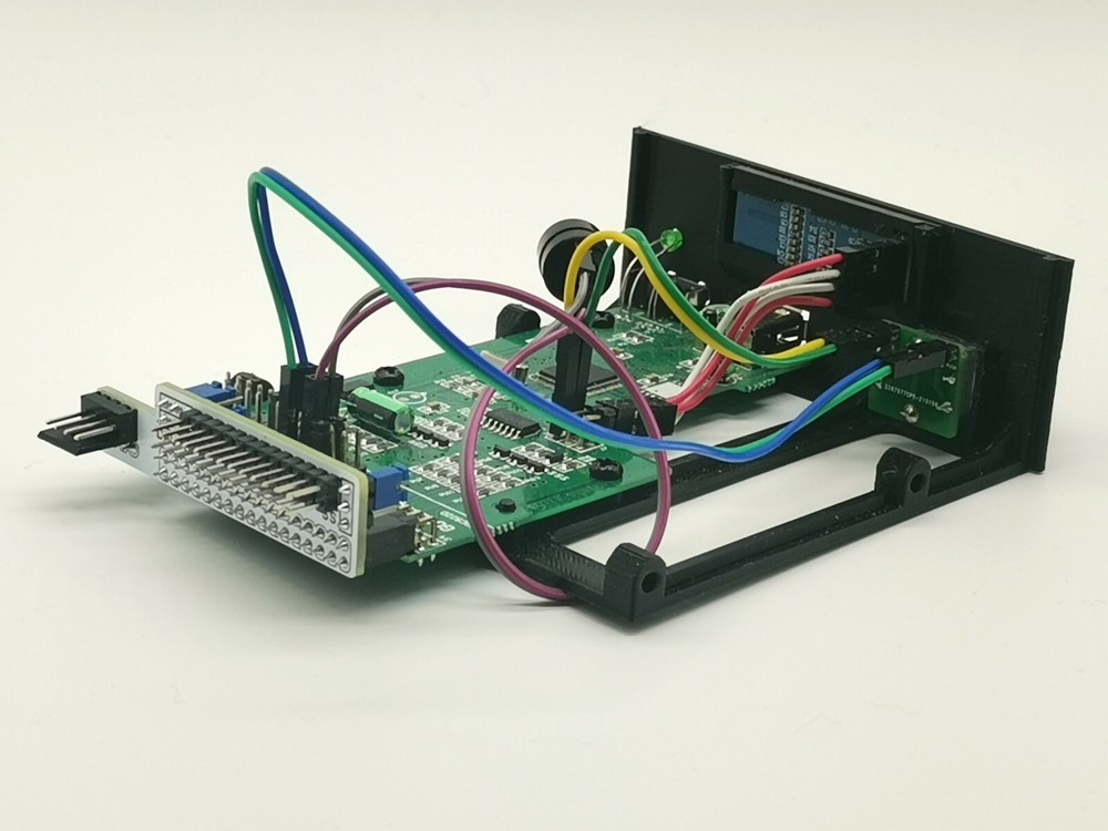 SPECTRUM 128 +3 - GOTEK DELUXE - 3D PRINTED MOUNT - OLED DISPLAY - FLASH FLOPPY