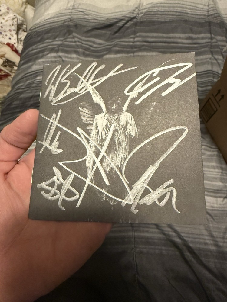 Underoath Erase Me Signed Booklet