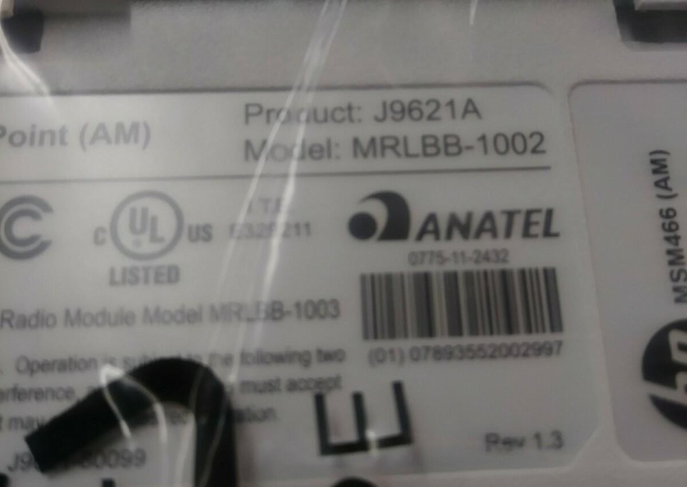 HP J9621A NEW Wireless Access Point MRLBB-1002