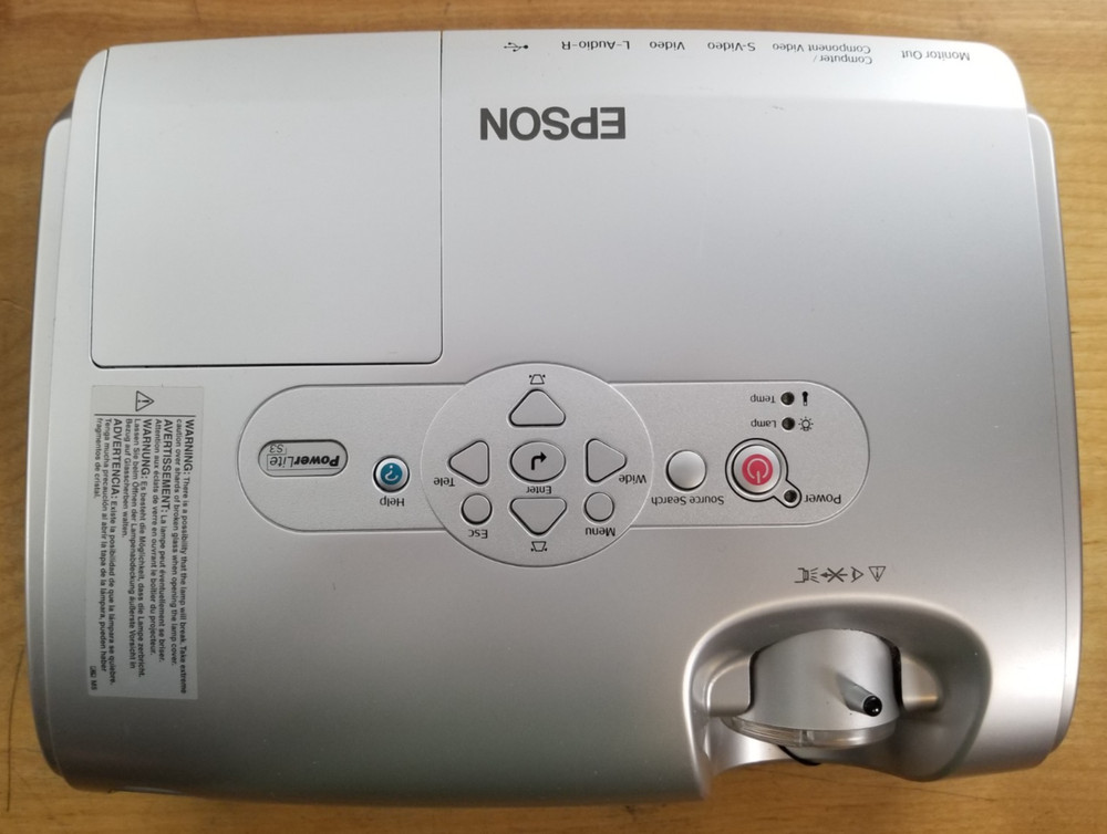 Epson PowerLite EMP-S3 LCD Desktop Projector