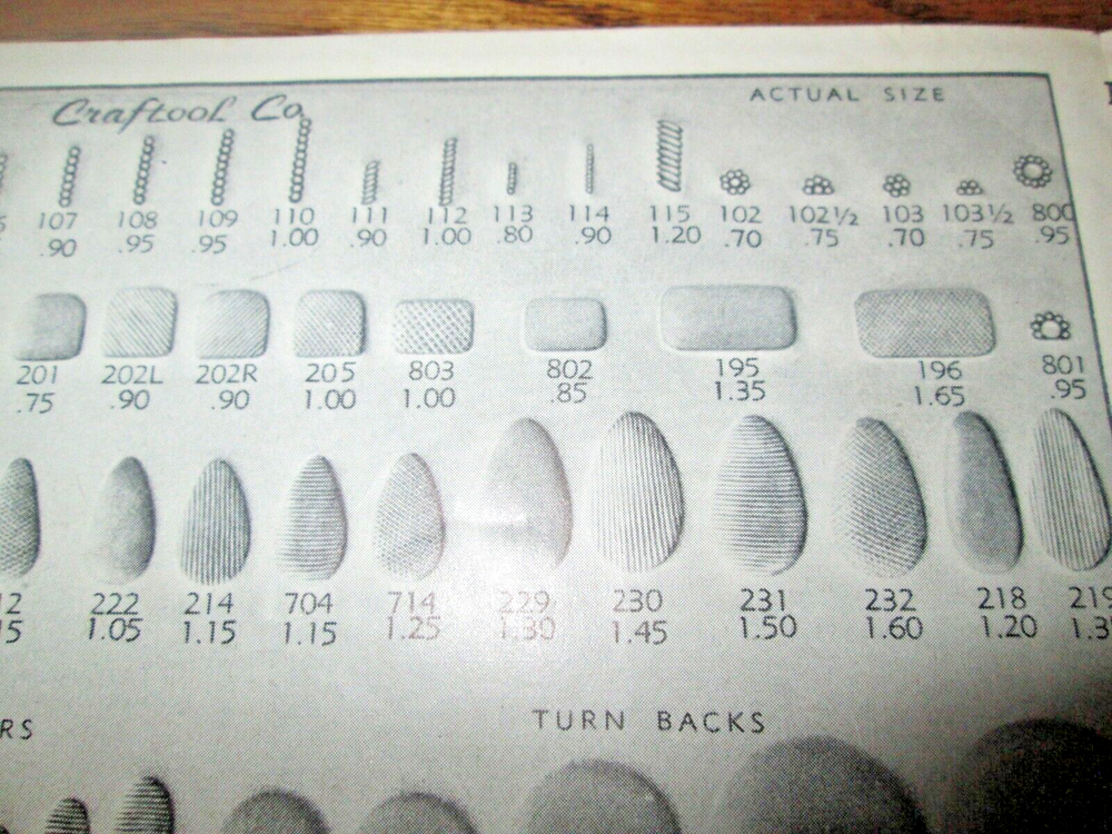 Vintage Craft Tool Co. Stamps Catalog 1949