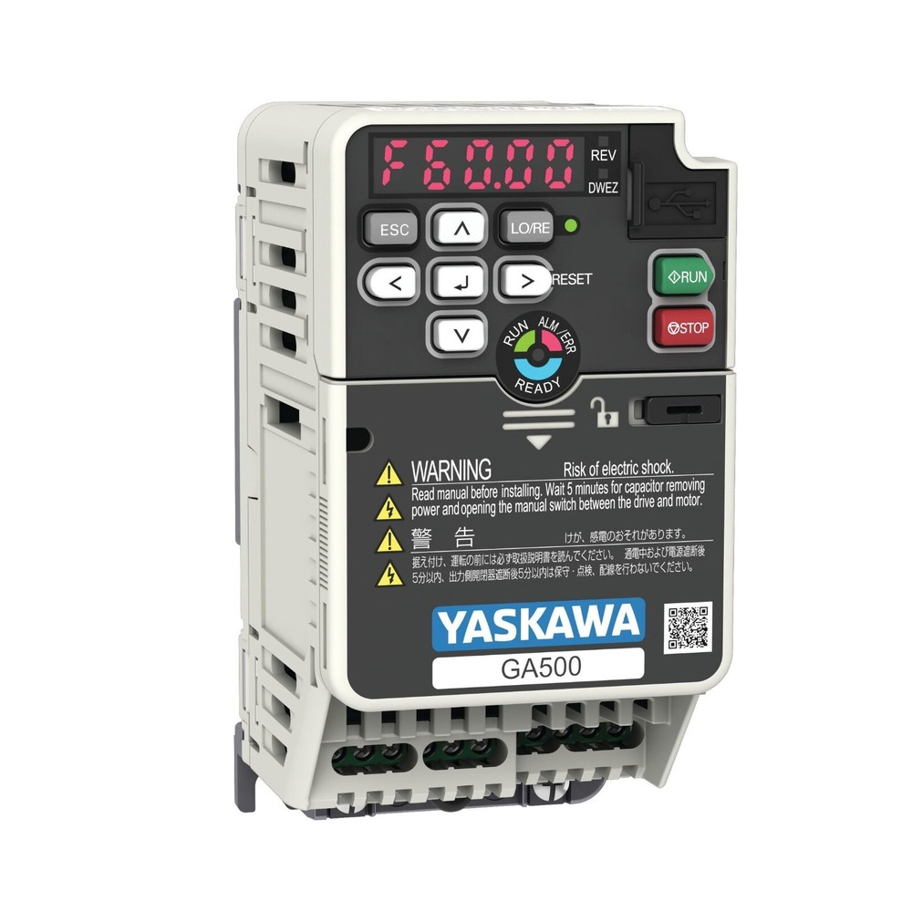 Yaskawa GA50U2042ABA 15 HP 230V 3 Phase Variable Frequency Drive
