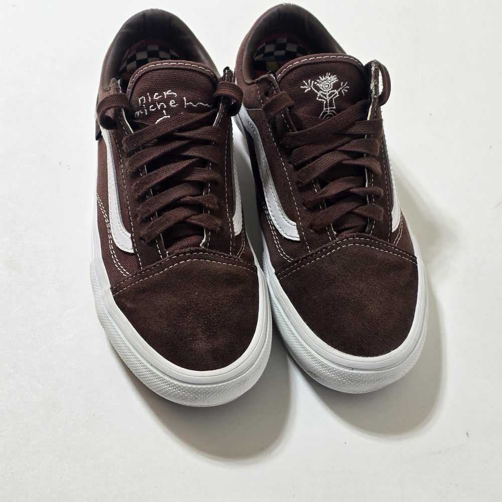 Skate Old Skool X NICK MICHEL BROWN Size 6M