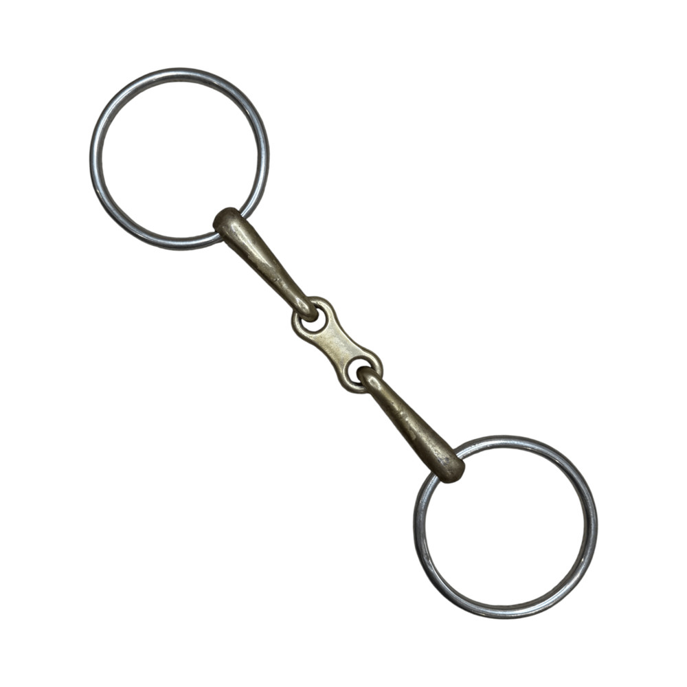 French Link Loose Ring Bradoon Snaffle in  - 5"