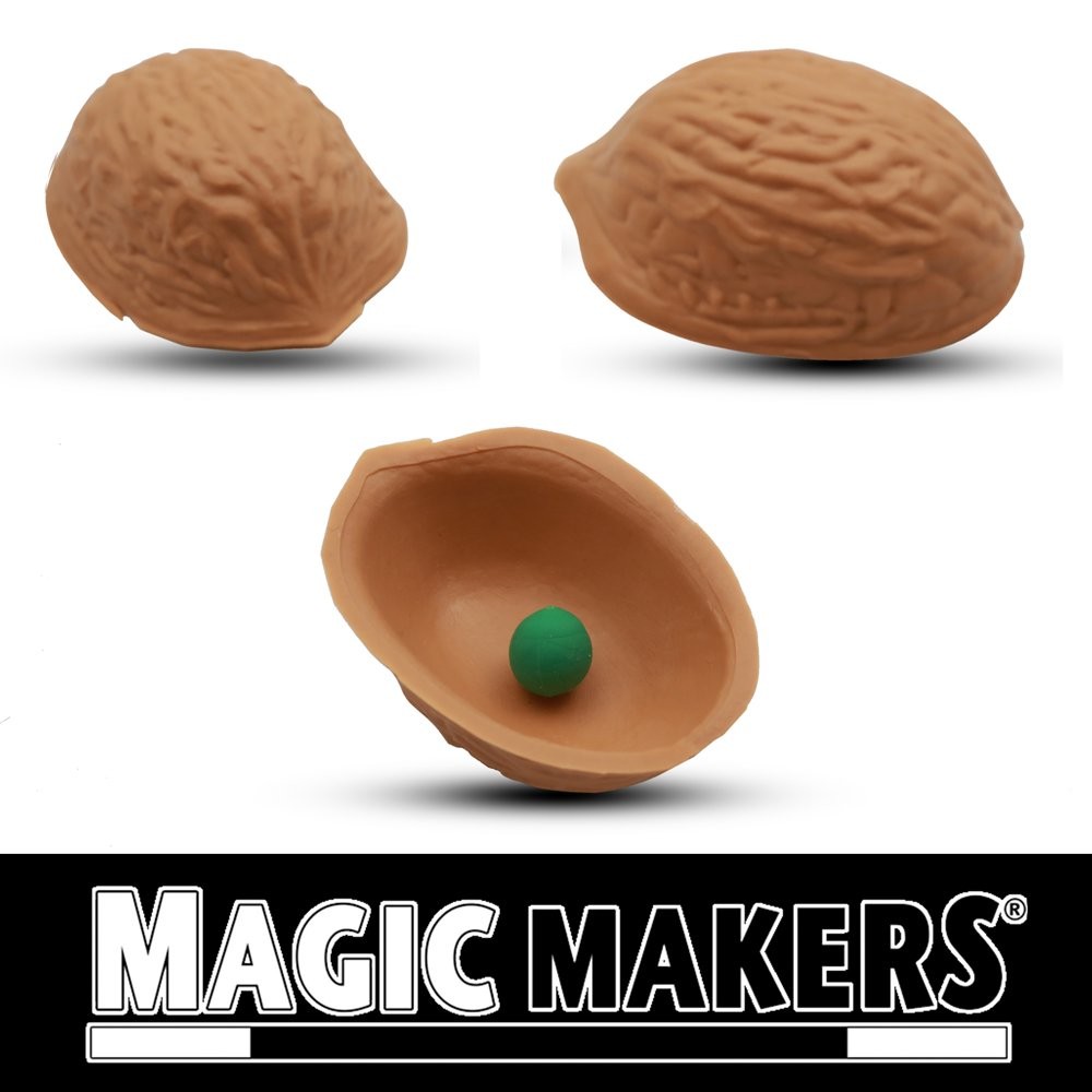 Deluxe Three Shell Game Set - Classic Magic Trick for All Skill Levels