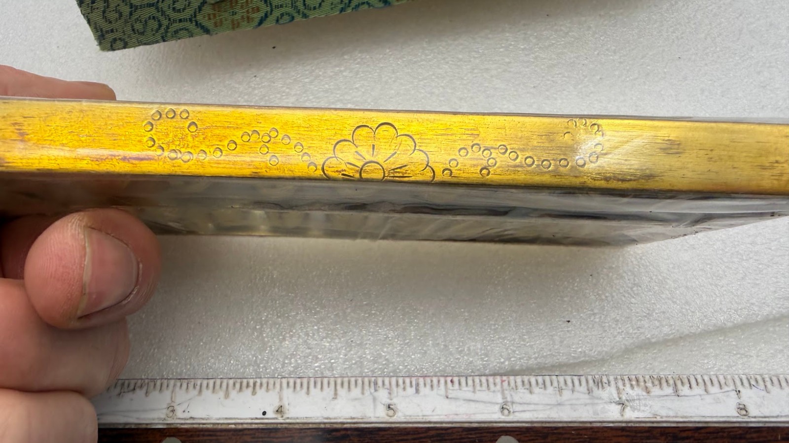 Brass Mini Abacus In Original Box still wrapped looks new as shown!!