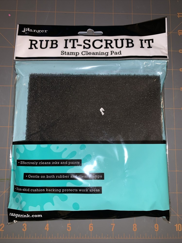 Ranger Inkssentials Rub-It Scrub-It Stamp Cleaning Pad