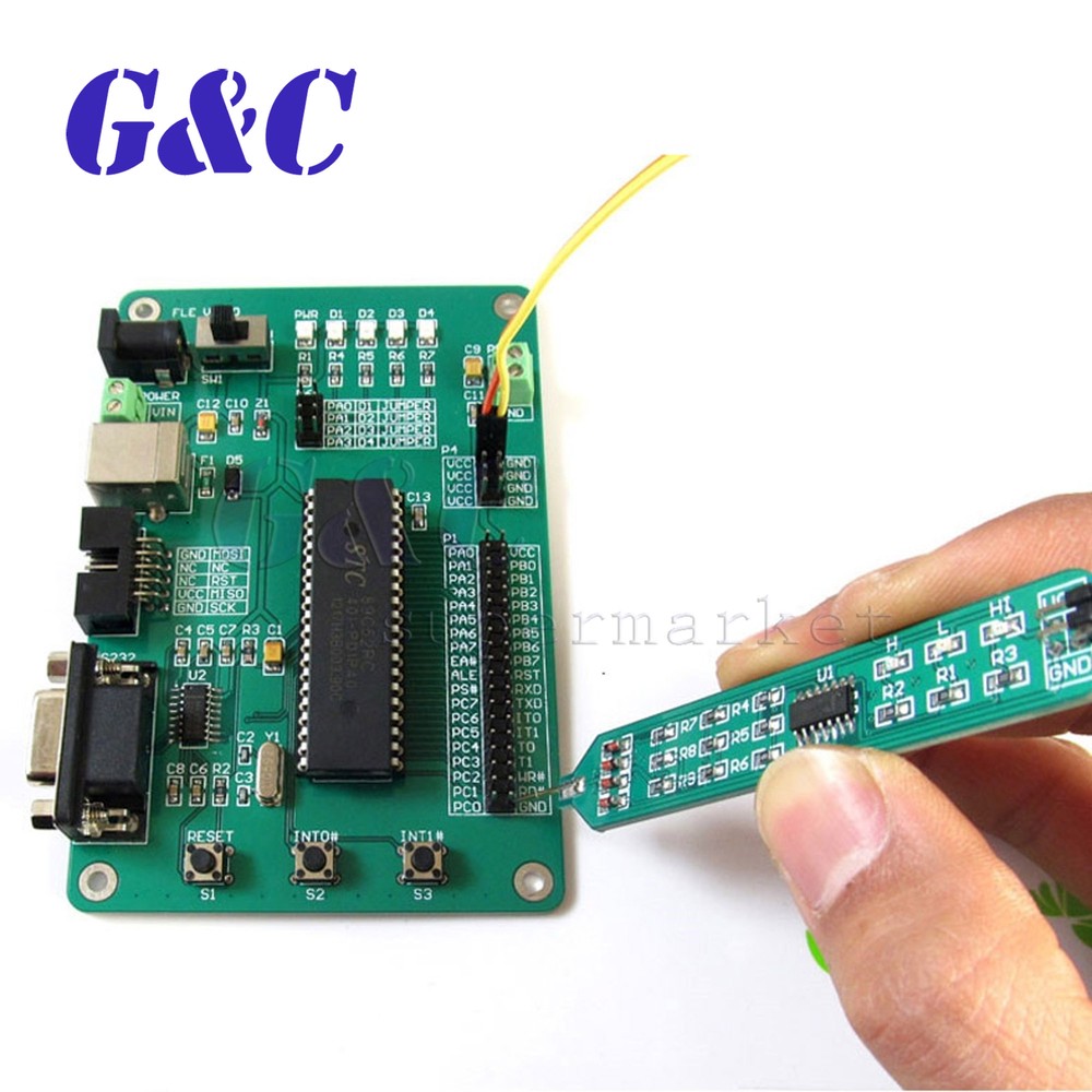 Logic Tester Pen Level Tester 5V 3.3V Digital Circuit Debugger Learning Board
