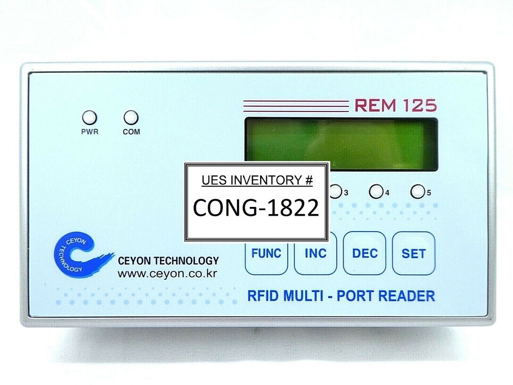 Ceyon Technology REM125-5 RFID Multi-Port Reader REM 125 New Surplus