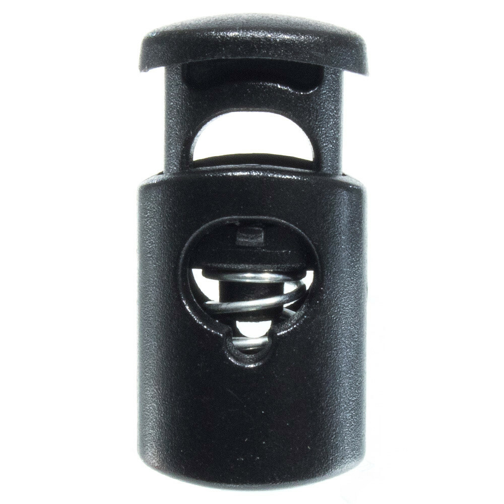Paracord Planet 5 Pack, Plastic Toggle Barrel Shock Cord Lock Stopper Spring End
