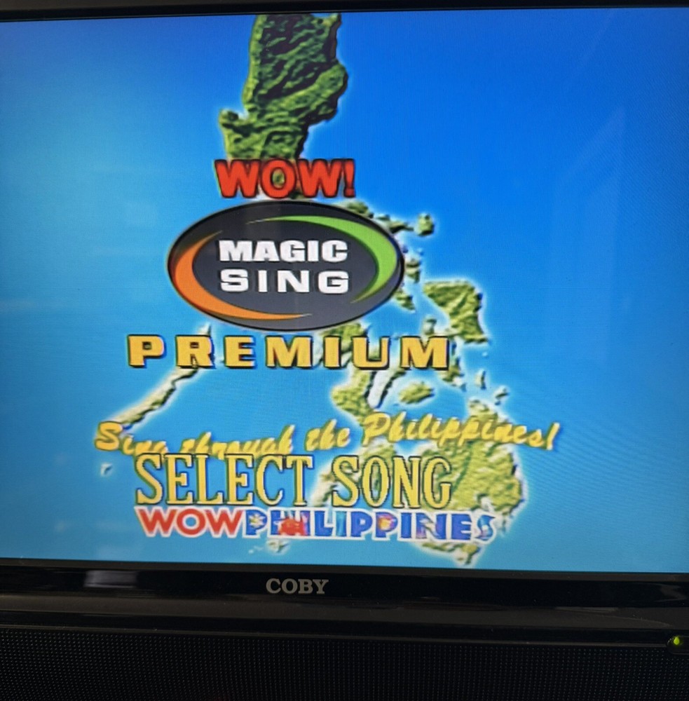 MAGIC SING Karaoke Microphone With FM Transmitter Tested Working