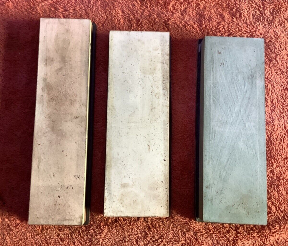 3 Water sharpening stones