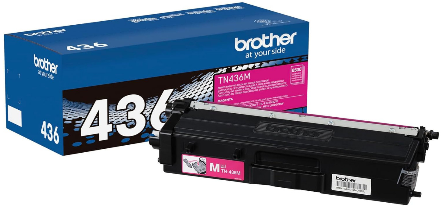 Brother TN436 High Yield Toner Set (Black,Magenta,Cyan,Yellow) -Pack Of 4- ⭐NEW⭐