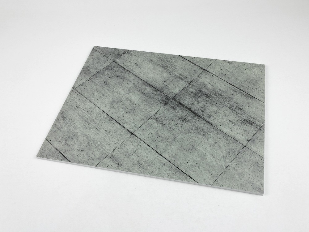 Red Fox DB-48013 1/48 3d Diorama Base Concrete Base Rectangular Type 3 300x230mm