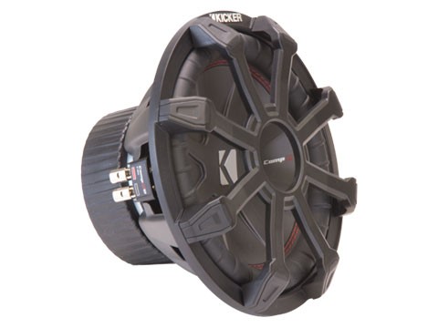 Kicker 48CWRT104 CompRT 10" Subwoofer, DVC, 4-ohm - Includes Grill