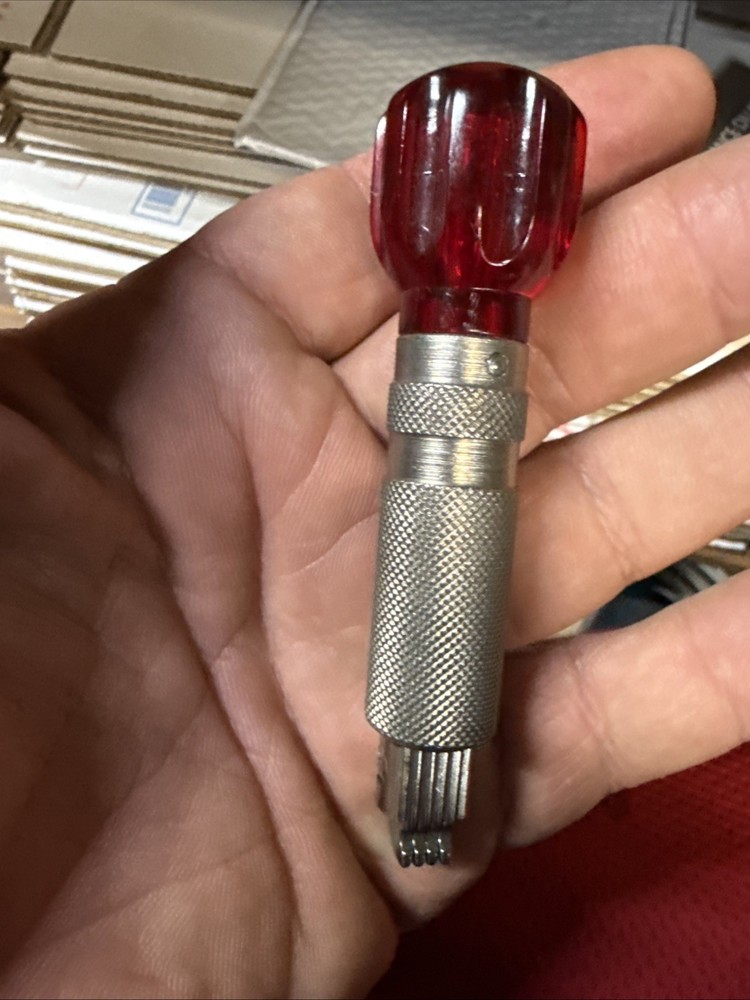 Vintage Tools Versatool 4-Bit Screwdriver Multi Tool - Made in USA