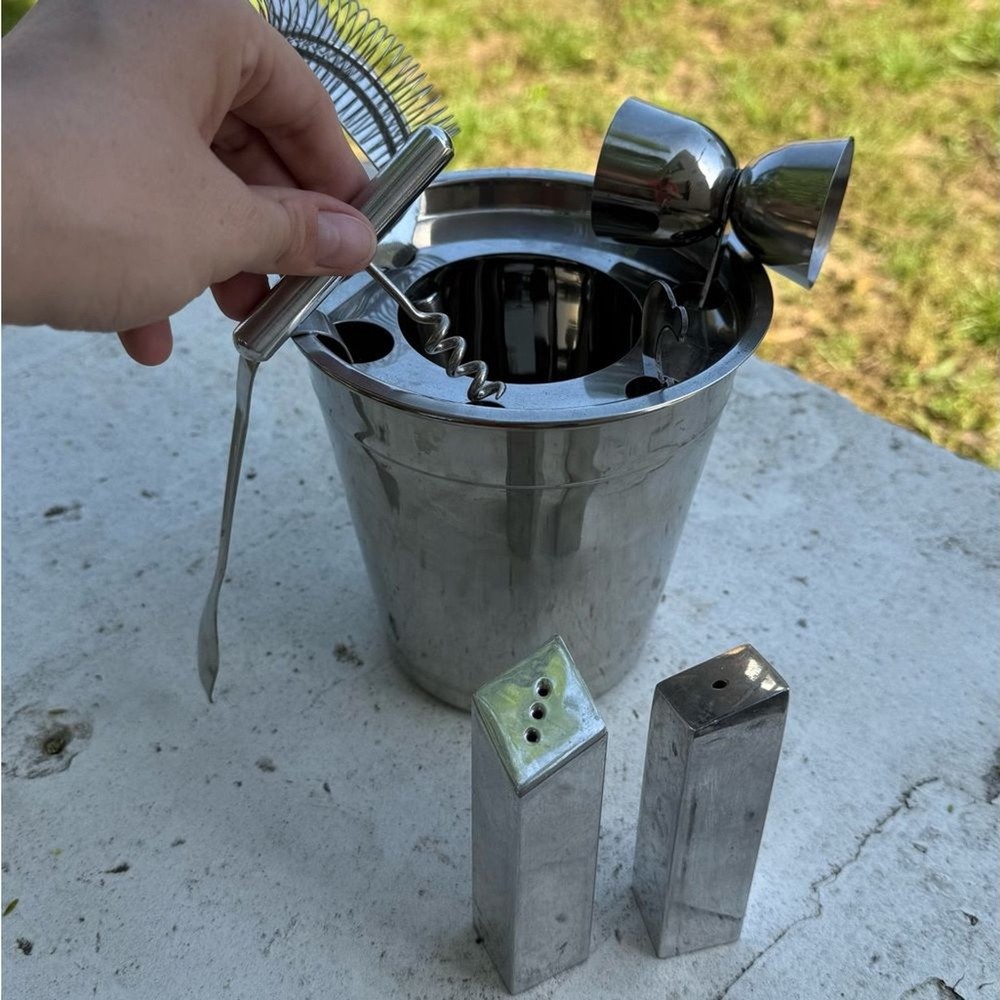 Stainless Steel Bar Tool Set