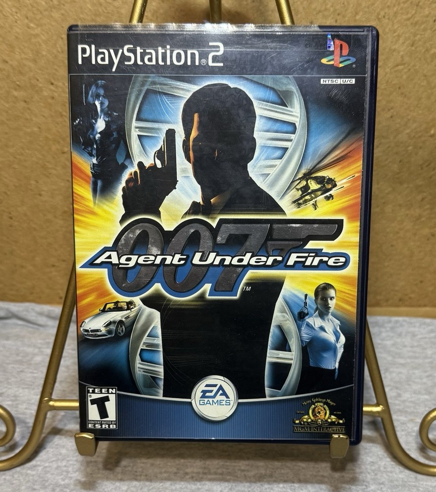 007 AGENT UNDER FIRE PLAYSTATION 2 CASE ONLY NO GAME