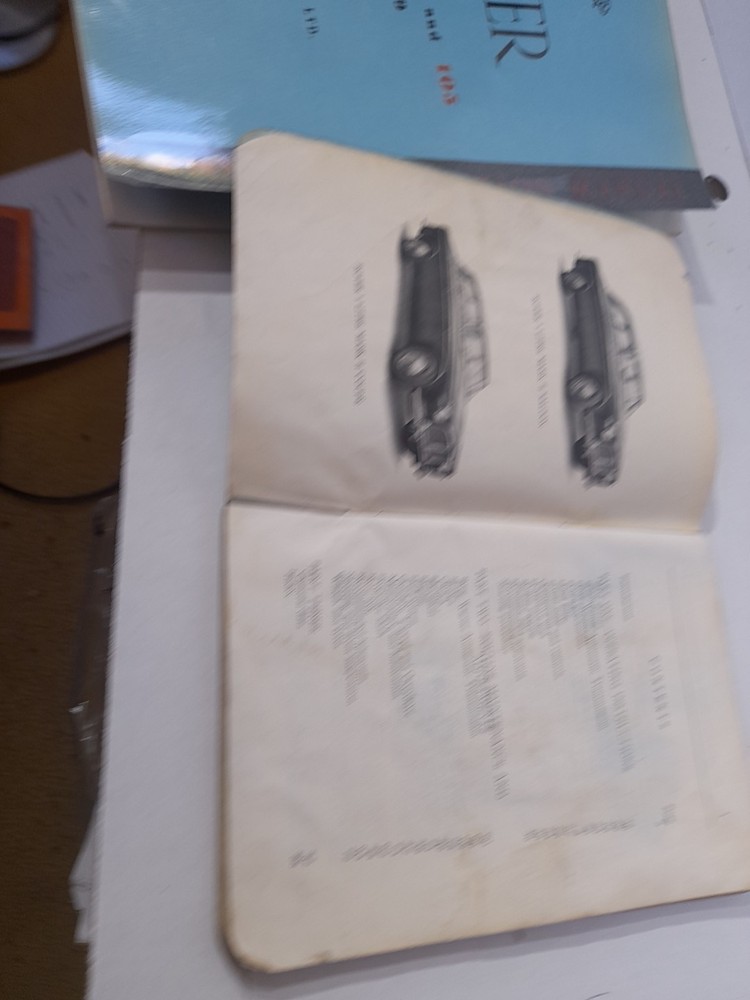 Rover 2 Litre Mk 2 Owners Manual