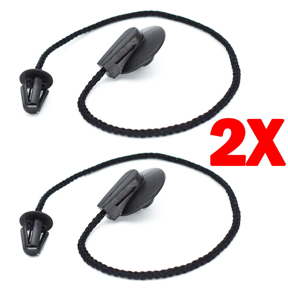 2Pcs 28cm Rear Trunk Tonneau Hatch Cover String For 2012-17 Ford Focus Hatchback