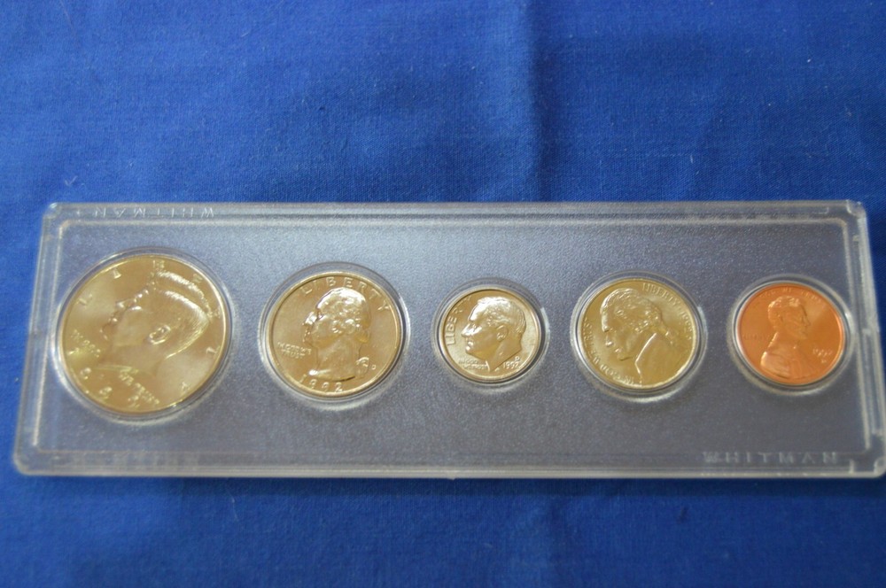1992 Birth Year Set  Includes Kennedy Half Dollar 92-3