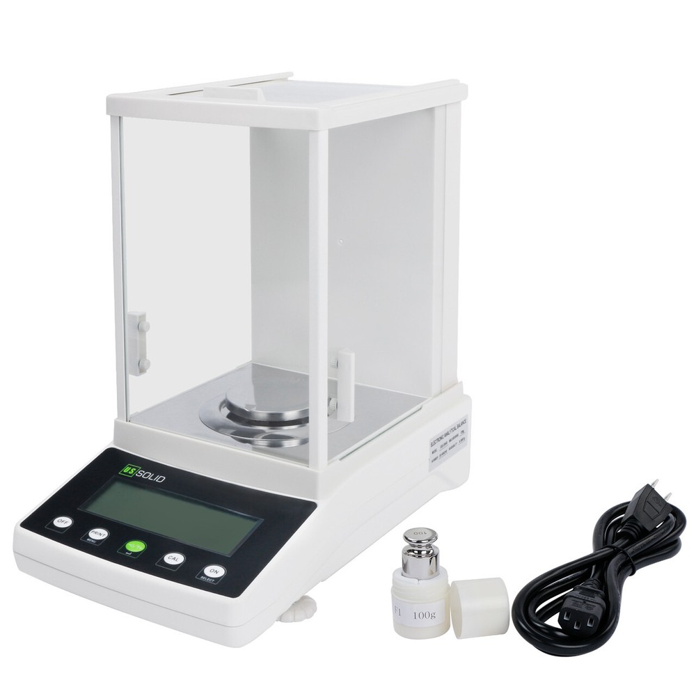 U.S. Solid 1mg Digital Precision Lab Electronic Analytical Balance 1000x0.001g