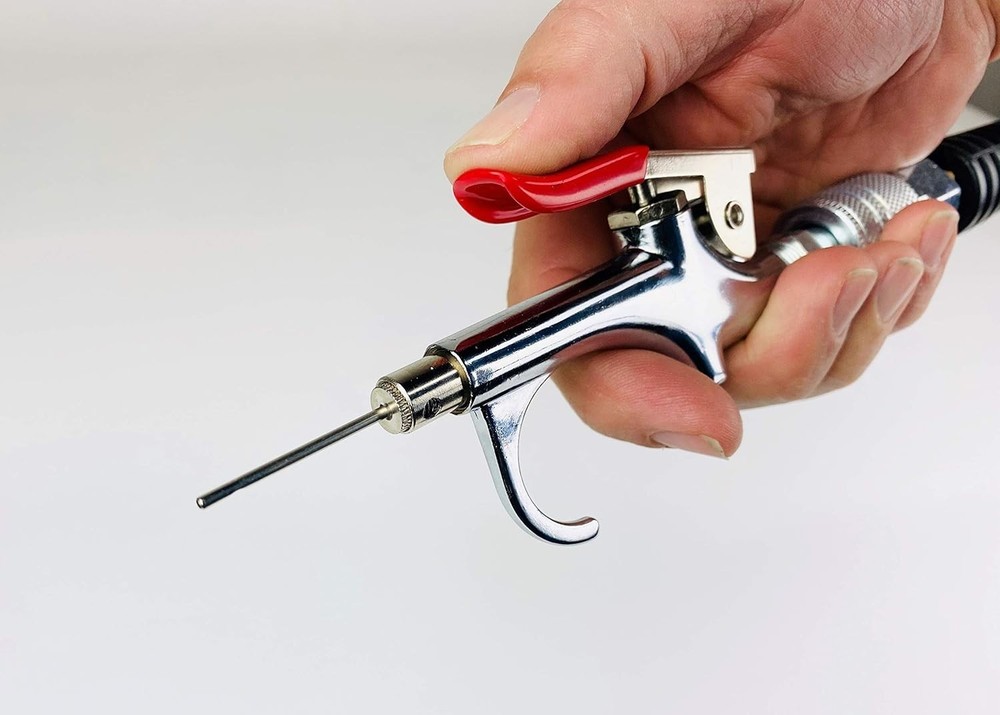 Complete Air Tool Set: 25 essentials in a Clear Storage Case for Easy Use