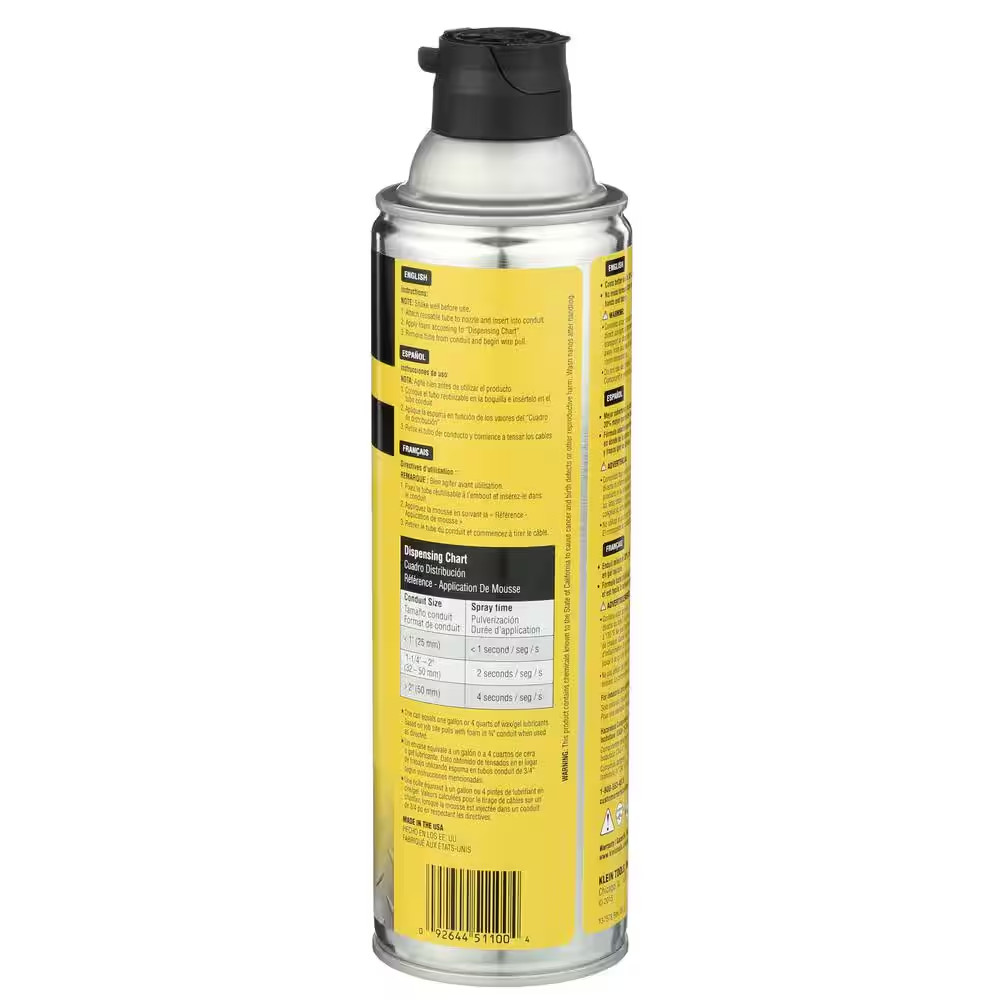 Wire Pulling Foam Lubricant