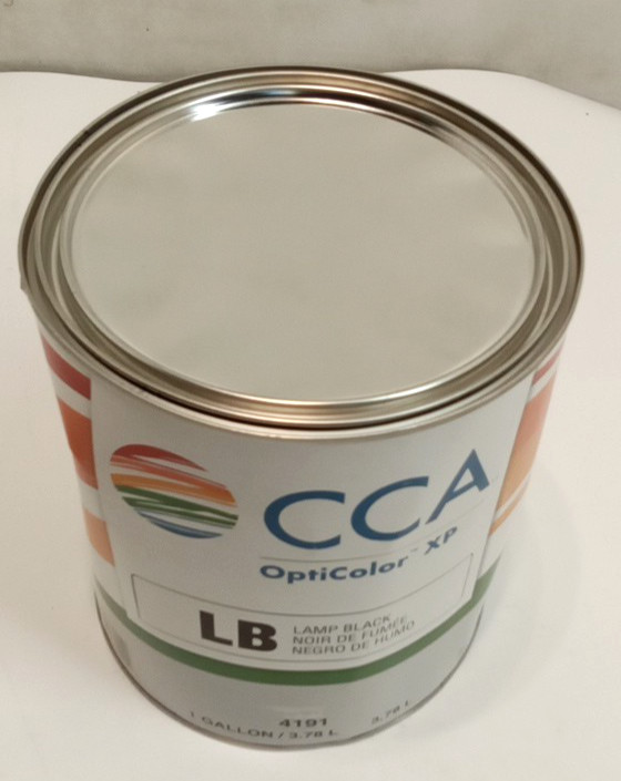 CCA OptiColor XP 4191 LB Lamp Black Colorant/Pigment Strong Tint 1 Gallon