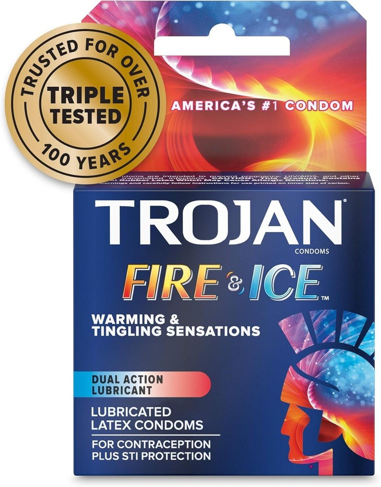 Fire & Ice Condoms 3 Pack