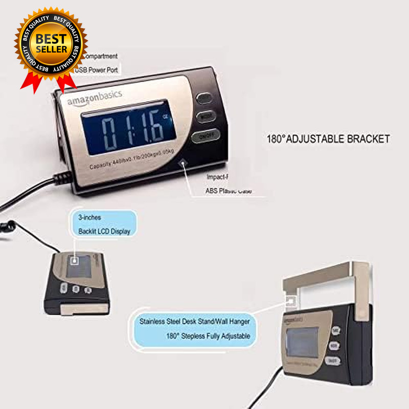 Digital Postal Scale, Heavy Duty Weighing Platform for Packages