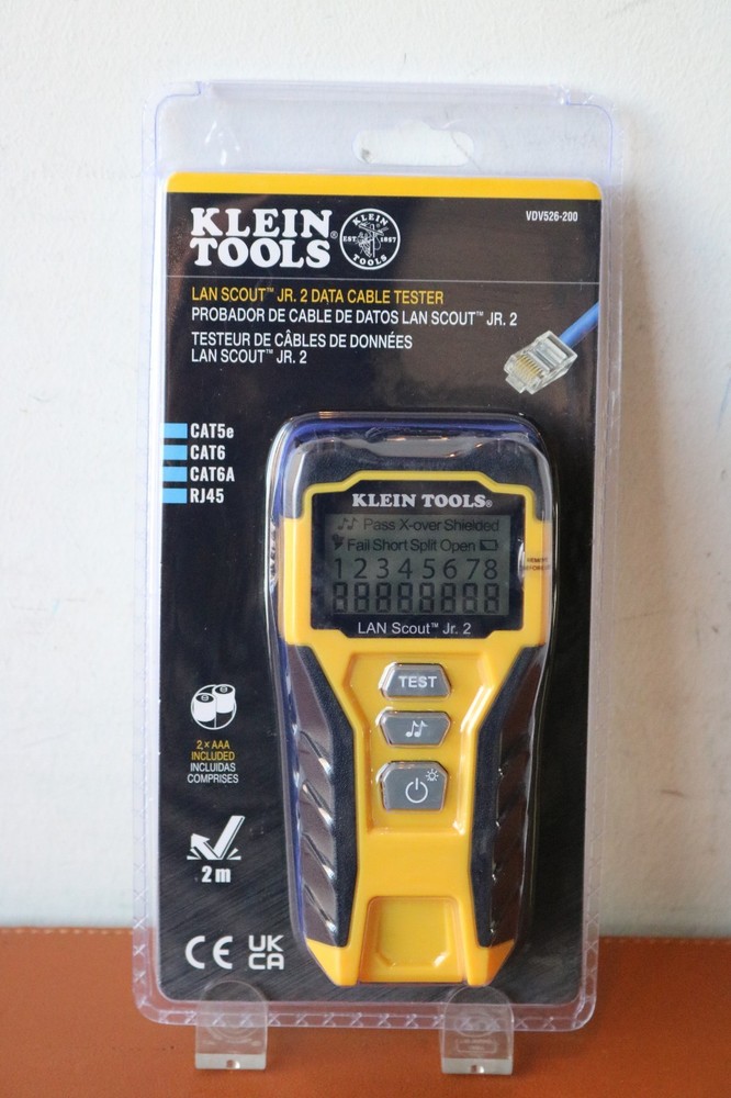 Klein Tools Lan Scout JR. 2 Data Cable Tester VDV526-200