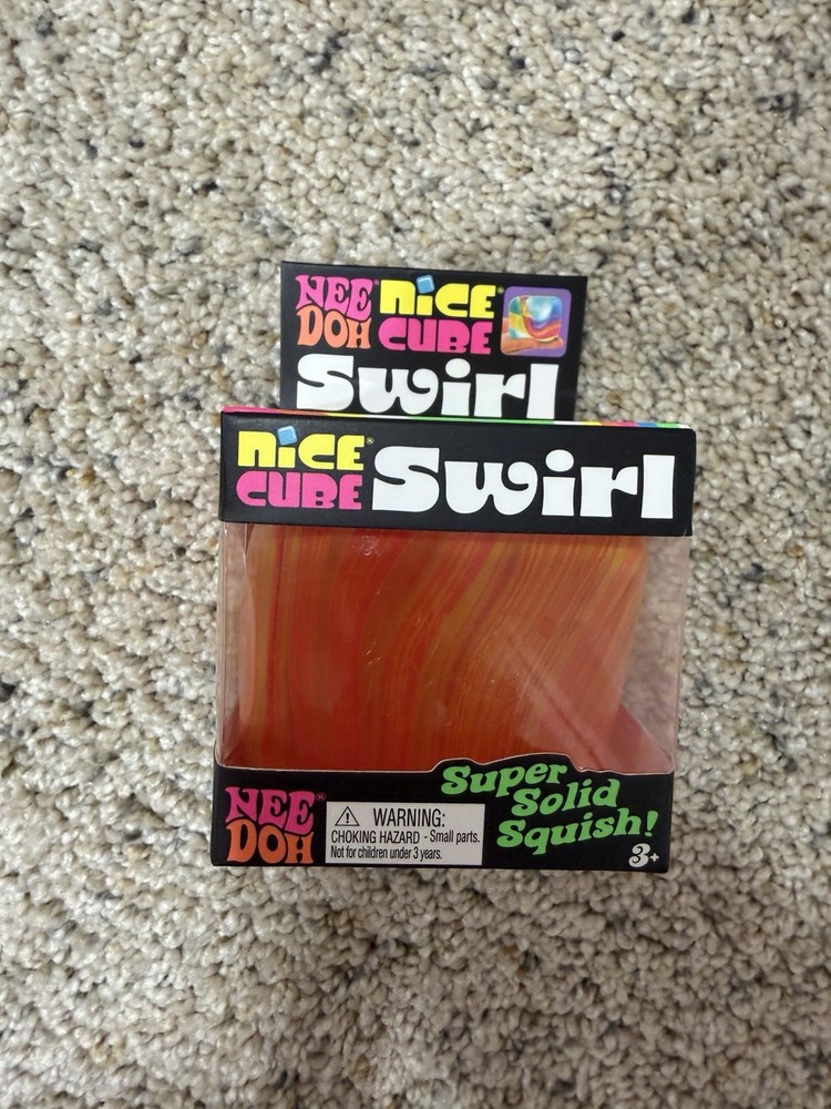 NWT NeeDoh Nice Cube Swirl Random Color
