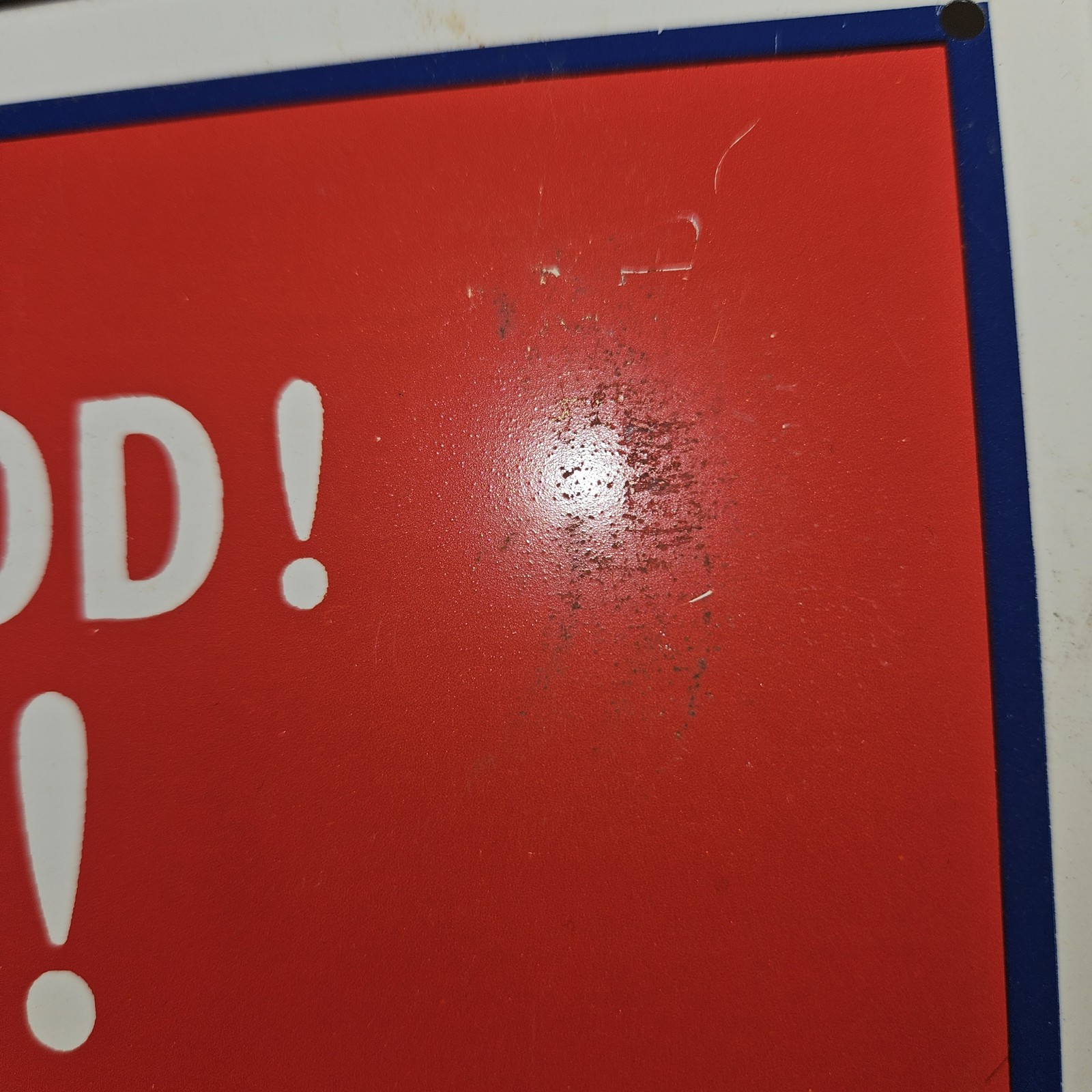 Vintage Pepsi-Cola 5 Cent Metal Sign Soda Advertisement Made USA