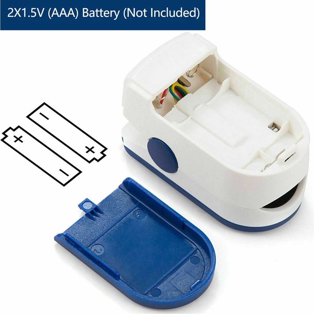 Compact portable pulse oximeter for home use, without probe US
