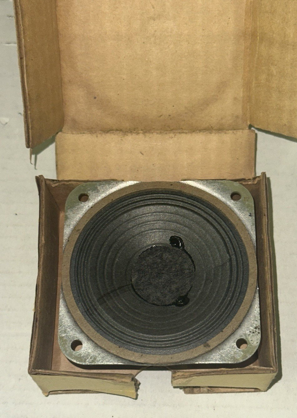 Viking Loudspeaker S-5J4 3.5" 3-4 Ohms Plus Value New Old Stock Box Audio NOS
