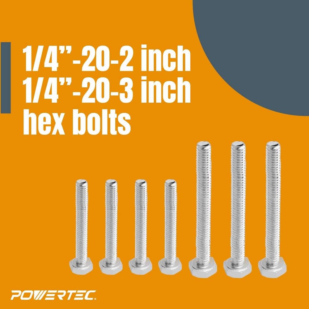 POWERTEC 36pcs Jig & Fixture Hardware Kit (71130)