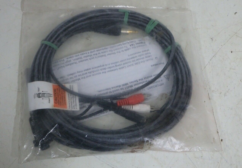 # 40892G-09 David Clark Model C98-30AX Auxiliary Cable Assembly