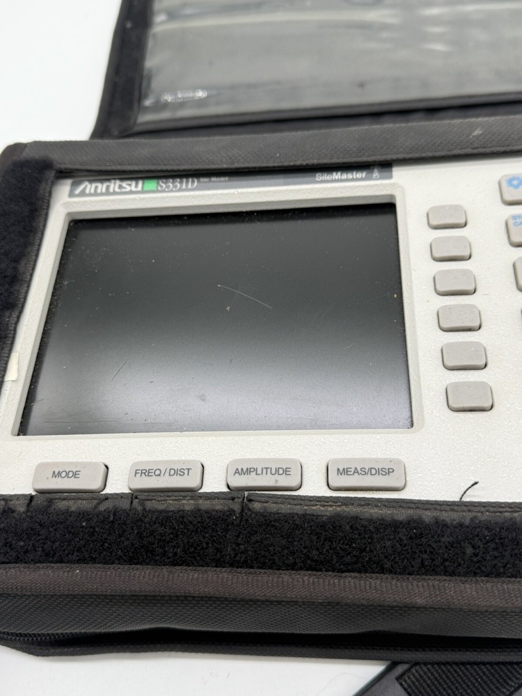 Anritsu S331D: Site Master, Version 5.34 W/ Carry Case. Needs Calibration