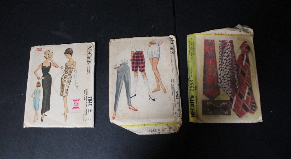 McCalls Vintage Patterns *Used, Check Description*