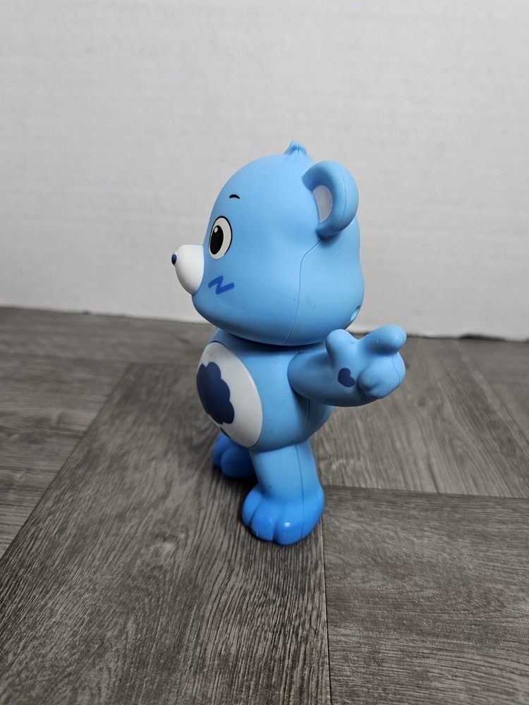 Talking Care Bears Grumpy Figure - Blue Light Up - Interactive 5 in. - Works!