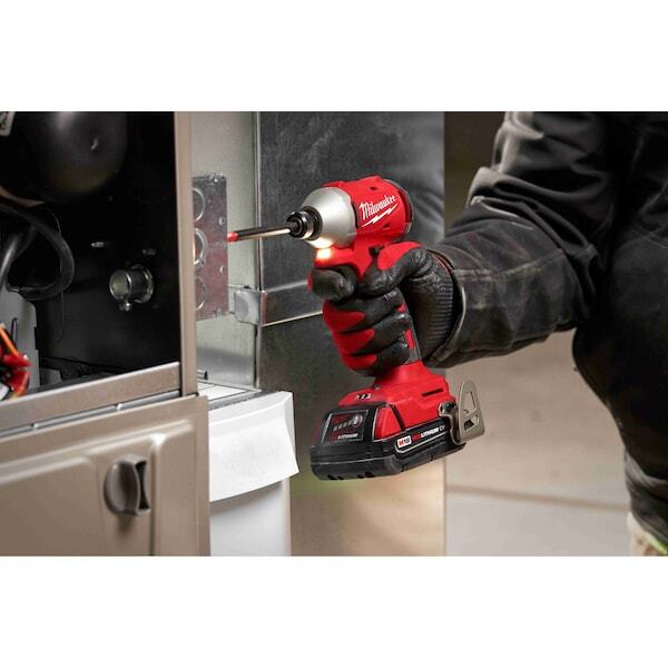 Milwaukee Tool 3693-22Cx M18 Compact Brushless 2-Tool Kit, Hammer Drill &