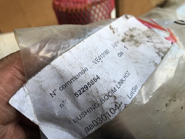 52295664 BUSHING, BOOM LINK, HOZ